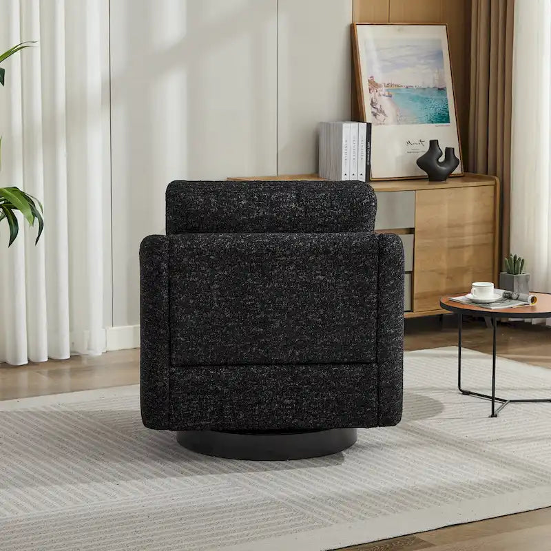 Fauteuil d'appoint moderne pour salon – Canapé simple rembourré avec pieds robustes