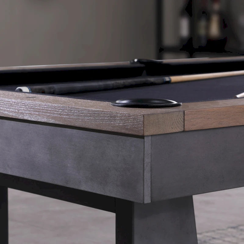 Table de billard professionnelle 8 pieds avec accessoires – Essentielle pour salle de jeux