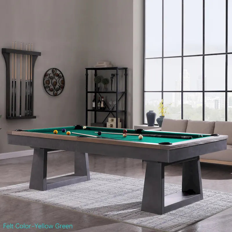 Table de billard professionnelle 8 pieds avec accessoires – Essentielle pour salle de jeux
