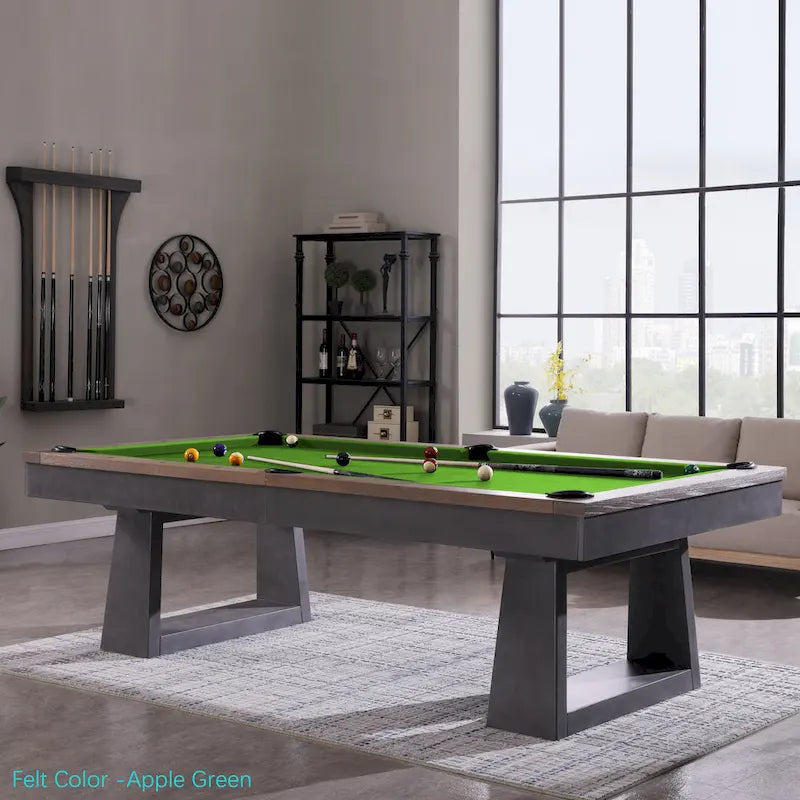 Table de billard professionnelle 8 pieds avec accessoires – Essentielle pour salle de jeux