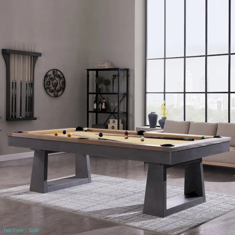 Table de billard professionnelle 8 pieds avec accessoires – Essentielle pour salle de jeux