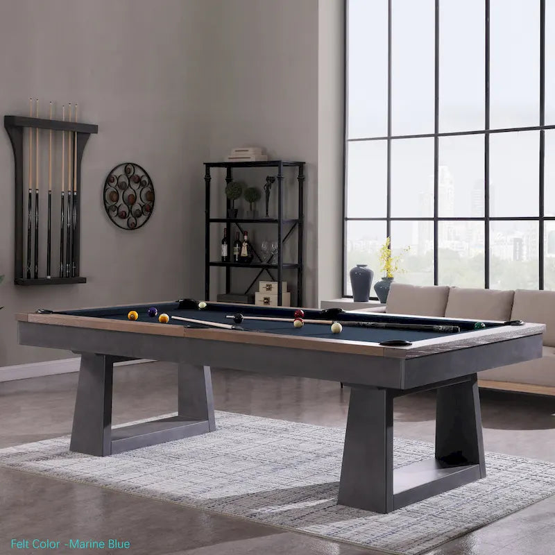 Table de billard professionnelle 8 pieds avec accessoires – Essentielle pour salle de jeux