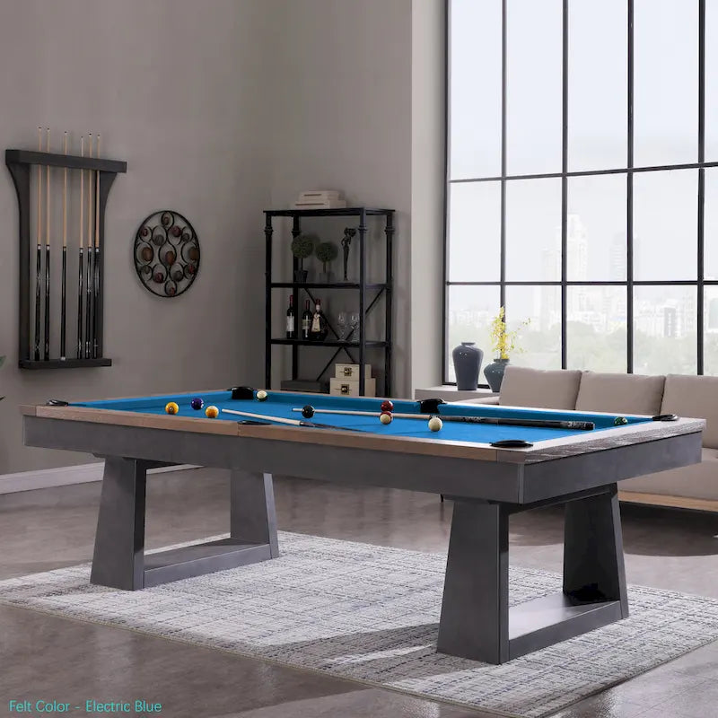 Table de billard professionnelle 8 pieds avec accessoires – Essentielle pour salle de jeux