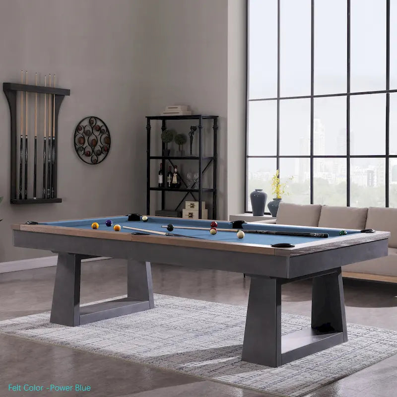 Table de billard professionnelle 8 pieds avec accessoires – Essentielle pour salle de jeux