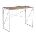 Bureau d'étude et d'écriture pliable simple, aucun assemblage requis – Table de bureau à domicile peu encombrante