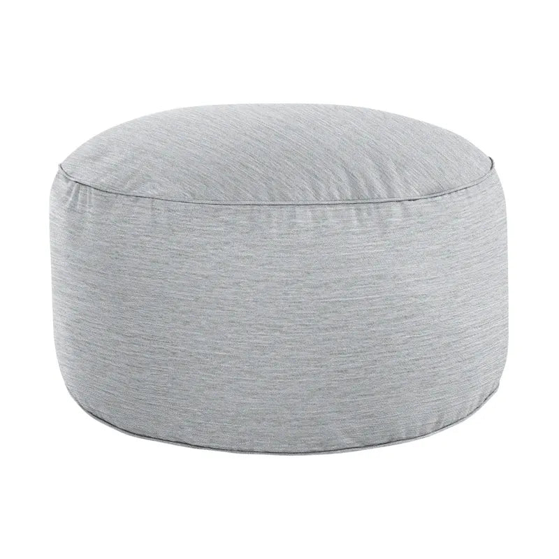 Repose-pieds pouf texturé d'intérieur – Accent doux pour salon ou chambre à coucher