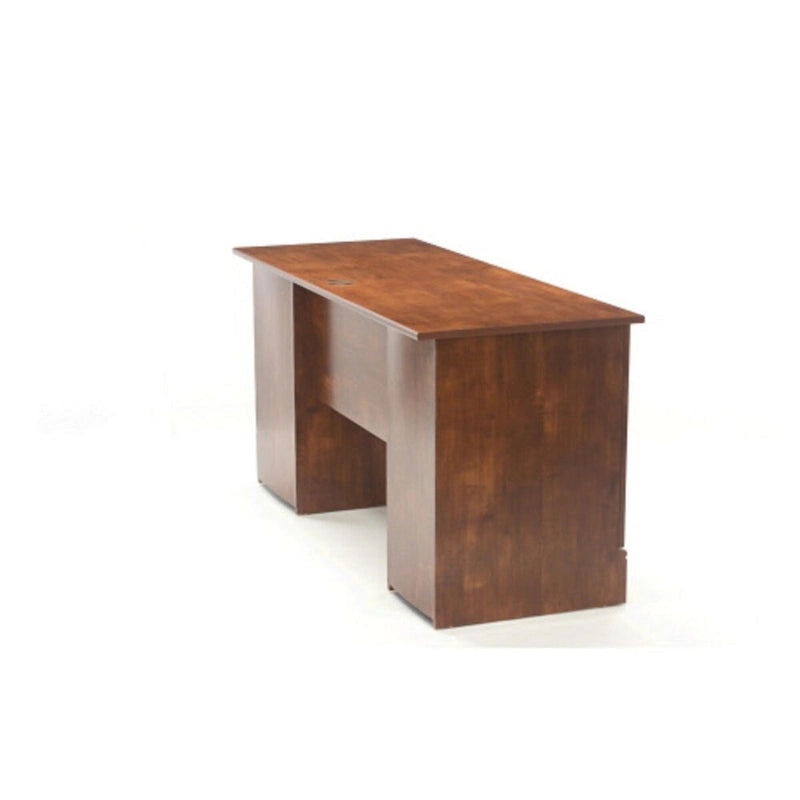 Bureau informatique moderne avec étagère de rangement, table d'étude pour petits espaces