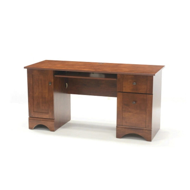 Bureau informatique moderne avec étagère de rangement, table d'étude pour petits espaces
