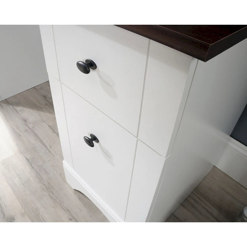 Bureau informatique moderne avec étagère de rangement, table d'étude pour petits espaces
