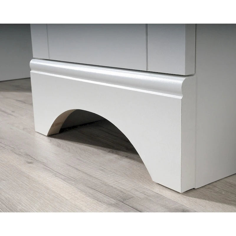 Bureau informatique moderne avec étagère de rangement, table d'étude pour petits espaces